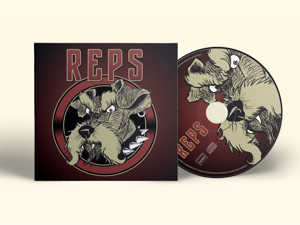 Album REPS - Groupe de rock français